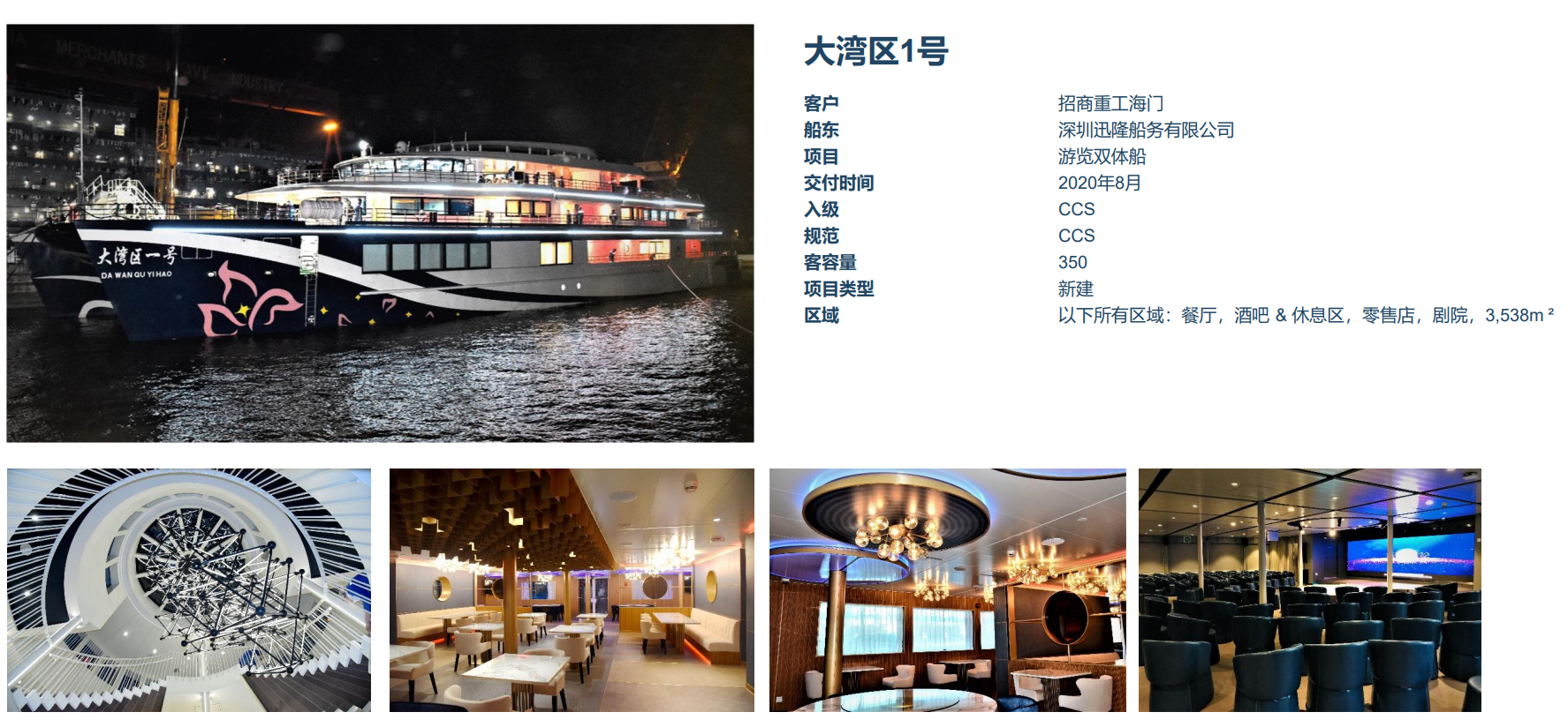 2-“大湾区一号”游览双体船