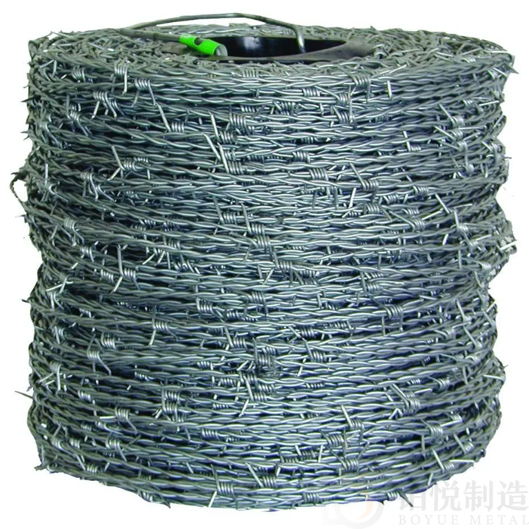 Reverse Twisted Barbed Wire